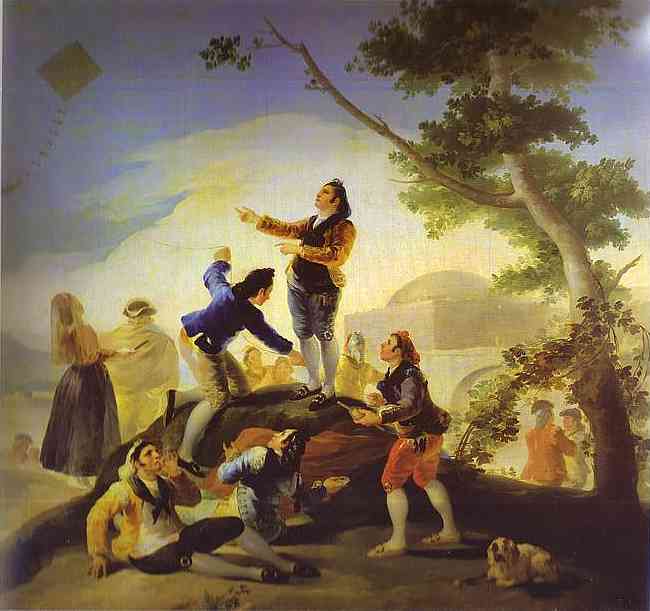 Francisco Jose de Goya La cometa(Kite)